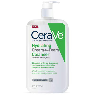 CERAVE | Hydrating Cream-to-Foam Cleanser