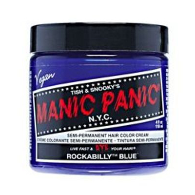 MANIC PANIC | Semi-Permanent Hair Color - Rockabilly Blue