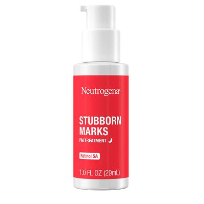 Neutrogena Stubborn Marks PM Treatment With Retinol SA, Face-Exfoliating Treatment To Help Reverse The Look Of Post-Acne Marks & Uneven Skin Tone