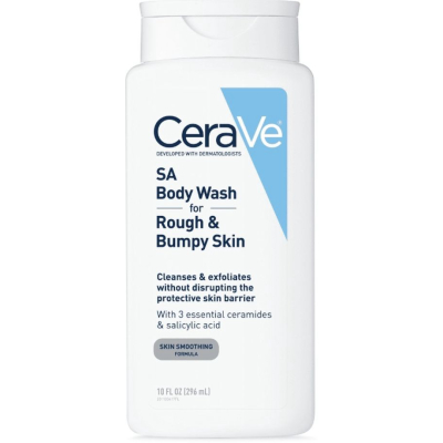 CERAVE | SA Body Wash For Rough & Bumpy Skin