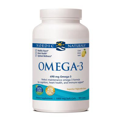 NORDIC NATURALS | Omega-3 Softgels - Lemon