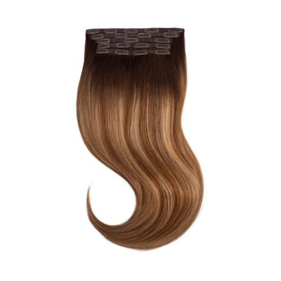 Soft Brunette Balayage Clip In