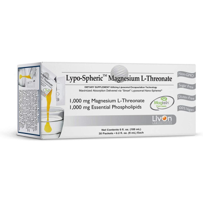 LIVON LABORATORIES | Lypo–Spheric Magnesium L–Threonate