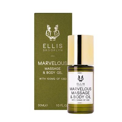ELLIS BROOKLYN | Marvelous CBD Massage And Body Oil