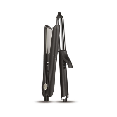 GHD | Curve Classic Curl Iron + Gold Styler Bundle