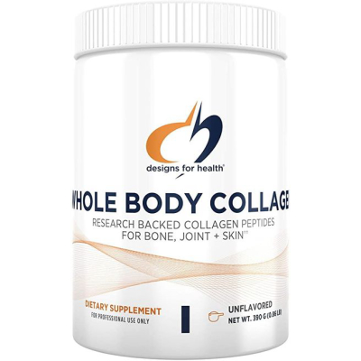 Designs For Health Whole Body Collagen Powder - Pure Collagen Peptides Supplement For Bone