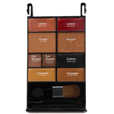 GLAM OR RING | Medium Makeup Palette - Black Knight Brow Cake