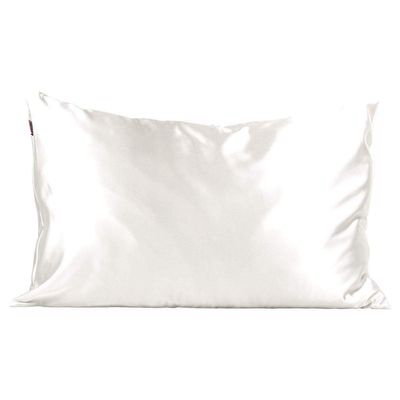 KITSCH | Satin Pillowcase - Ivory (Vegan)