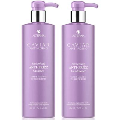 ALTERNA | Caviar Smoothing Anti-Frizz Shampoo And Conditioner 16.5 Oz