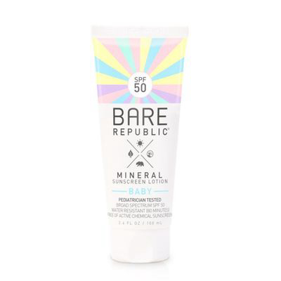 BARE REPUBLIC | Bare Republic Mineral Baby Sunscreen Lotion SPF 50 3.4oz