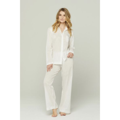 POUR LES FEMMES | Classic Style Pajama Set