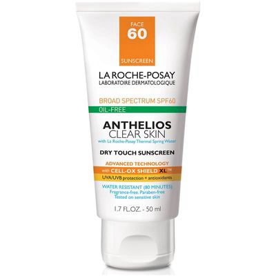 LA ROCHE-POSAY | Anthelios Clear Skin Dry Touch Sunscreen SPF 60