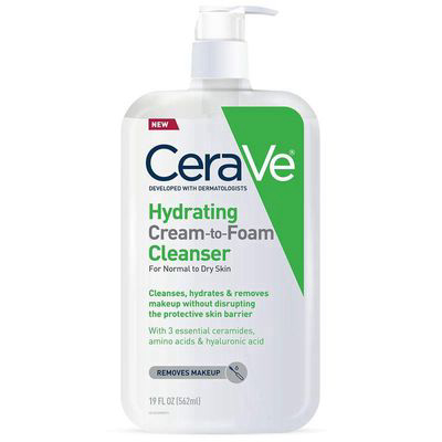 CERAVE | Hydrating Cream-to-Foam Cleanser