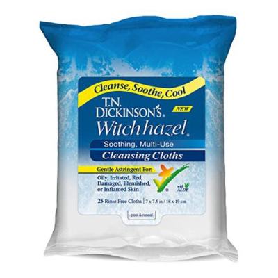 T.n. Dickinson's Witch Hazel New Soothing Multiuse Cleansing Cloth