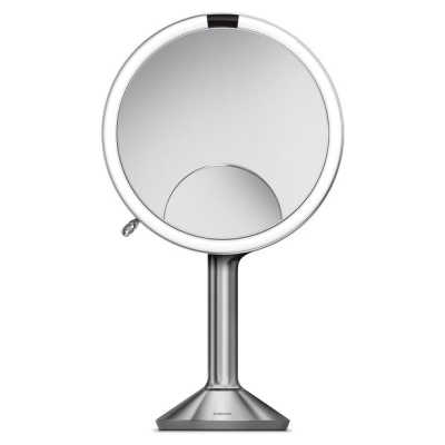 SIMPLEHUMAN | Trio Eight Inch Multi-Magnification Sensor Makeup Mirror