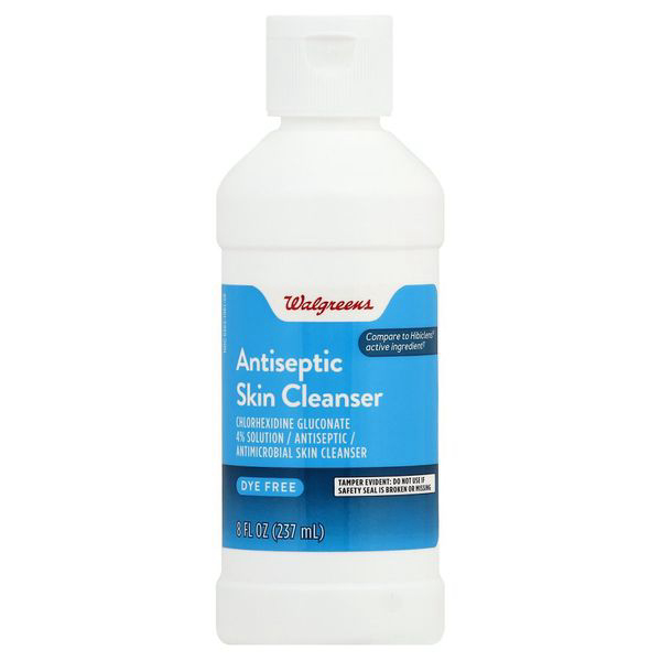 Walgreens DyeFree Antiseptic Skin Cleanser